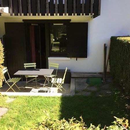 Studio Au Calme Avec Jardin Et Vue Mont-Blanc Chamonix Exterior foto